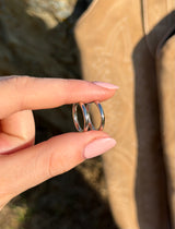 Minimalist Small Hoop Earrings - Multiple Sizes Available