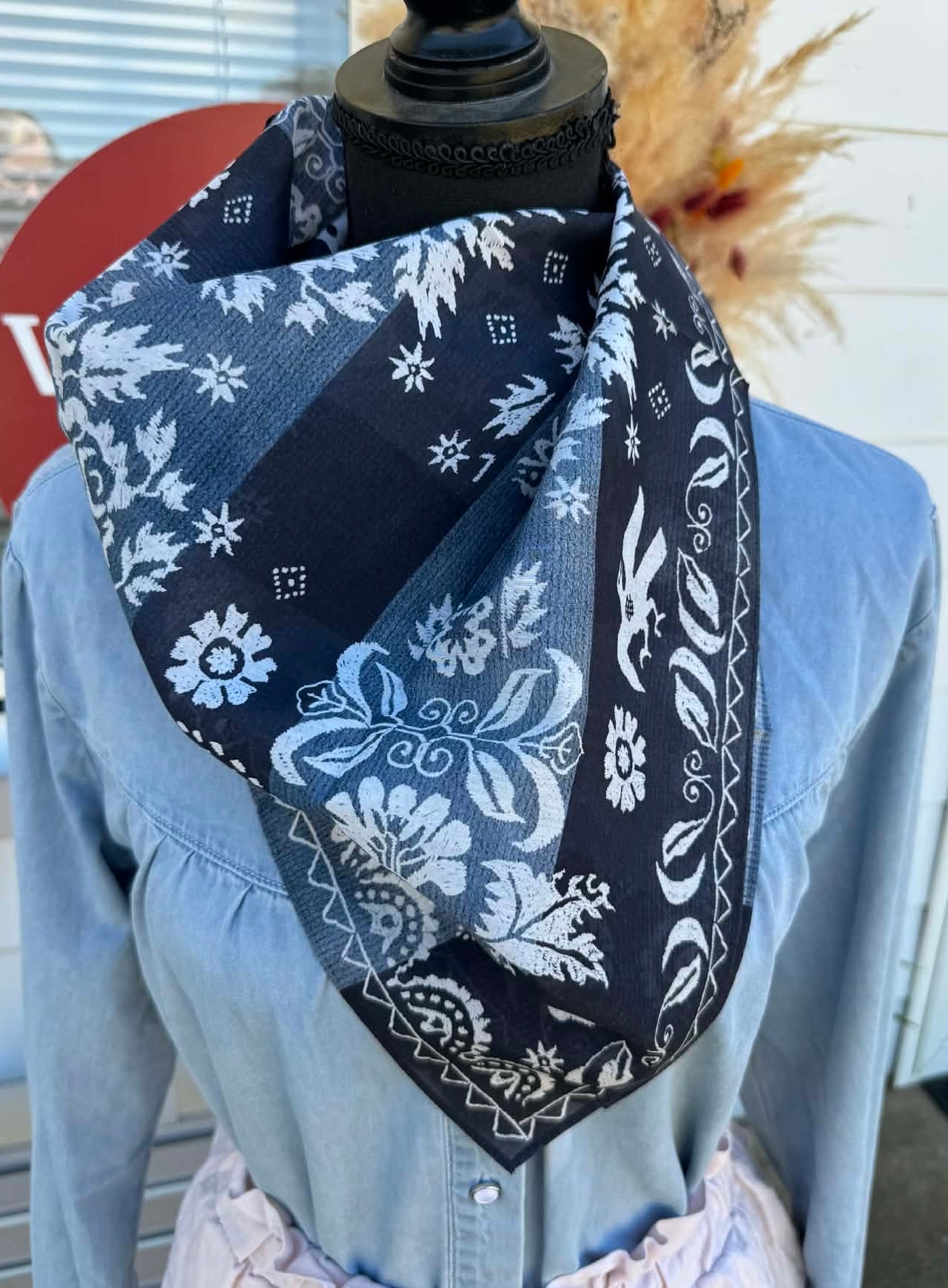 Woven Coverlet Shorty