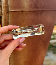 Navajo Silver & Turquoise Hair Clip