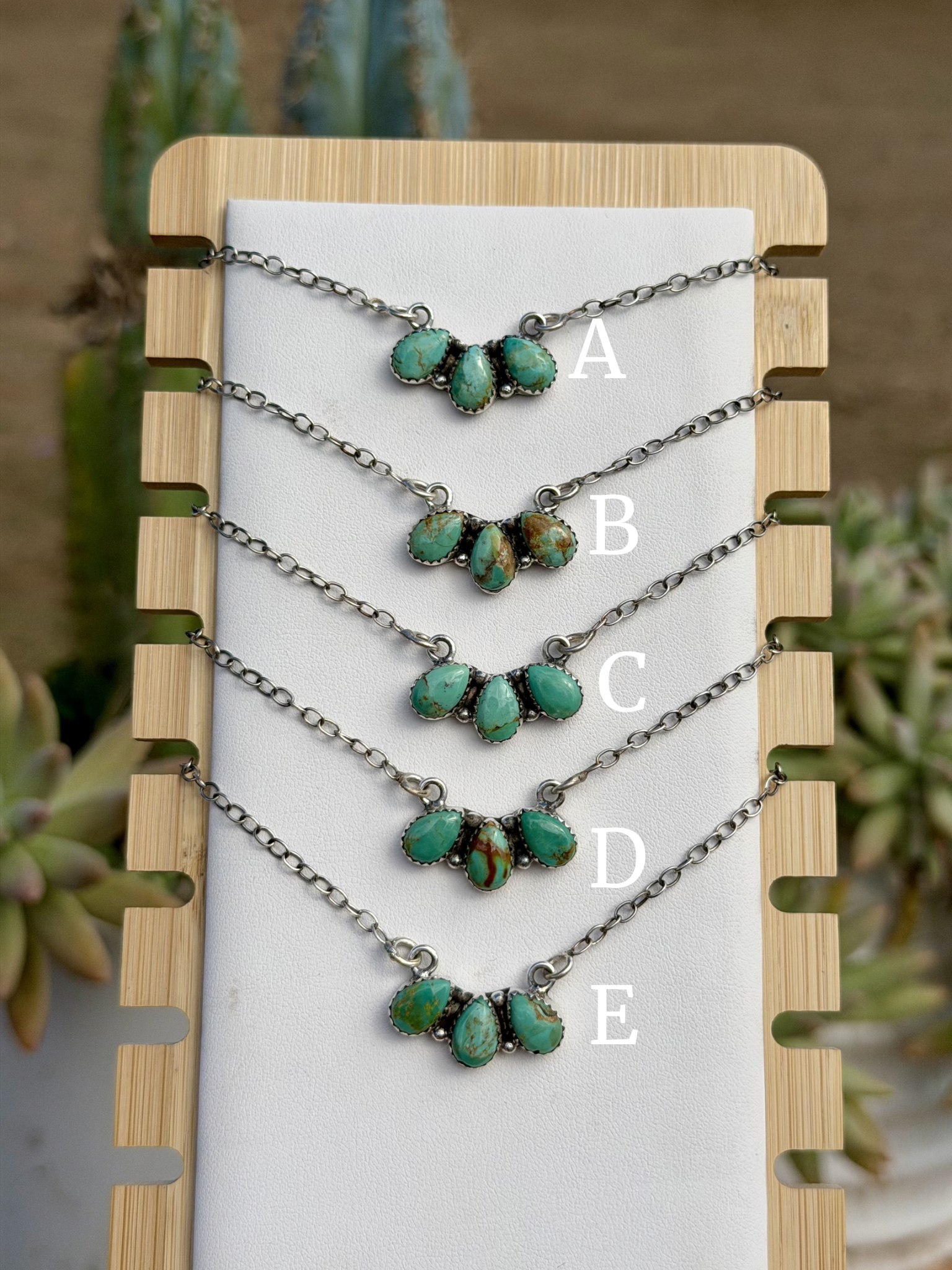 Clara Necklace Kingman Turquoise