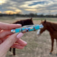 Mini Turquoise Pocket Knife