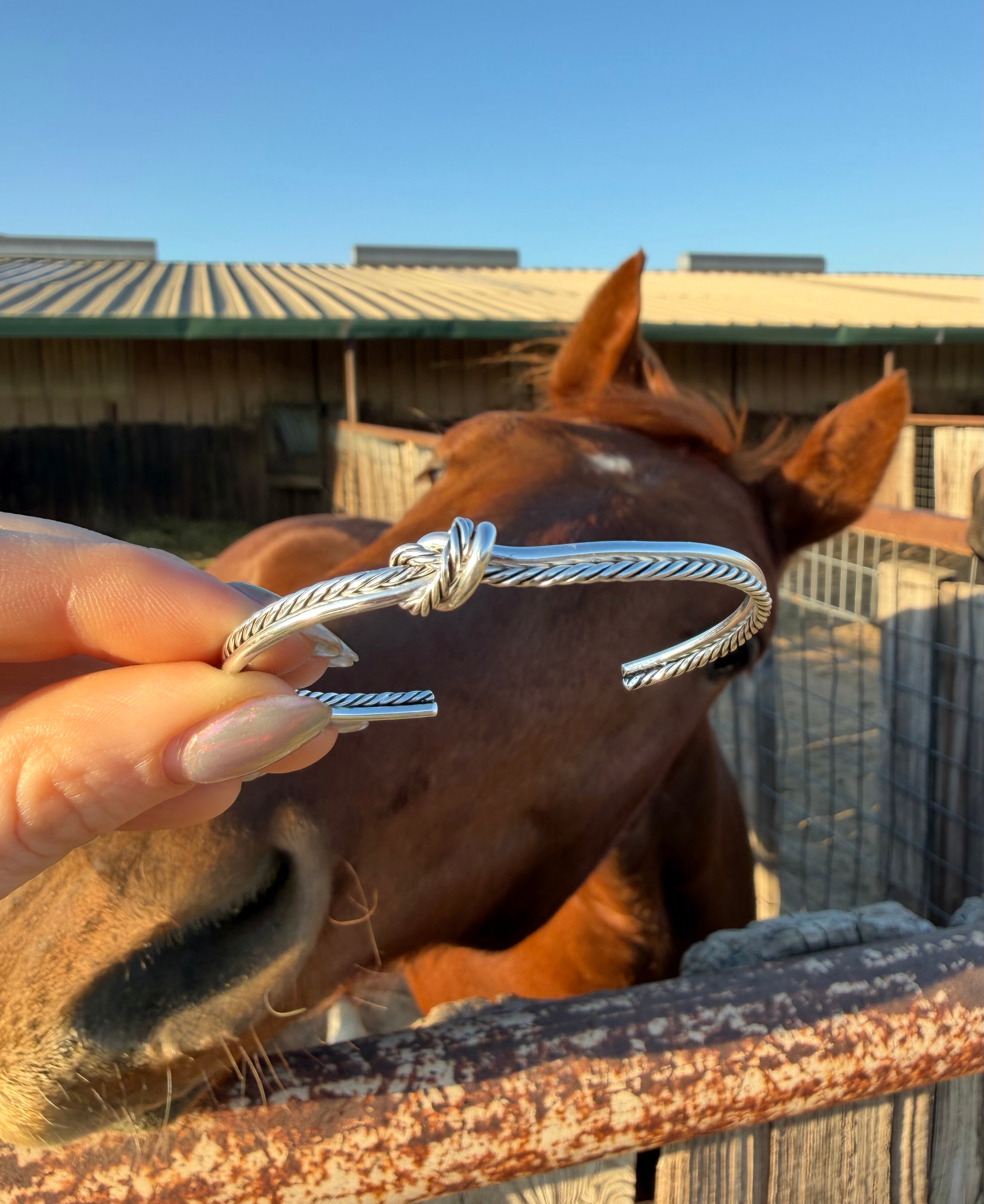 Knott Silver Cuff