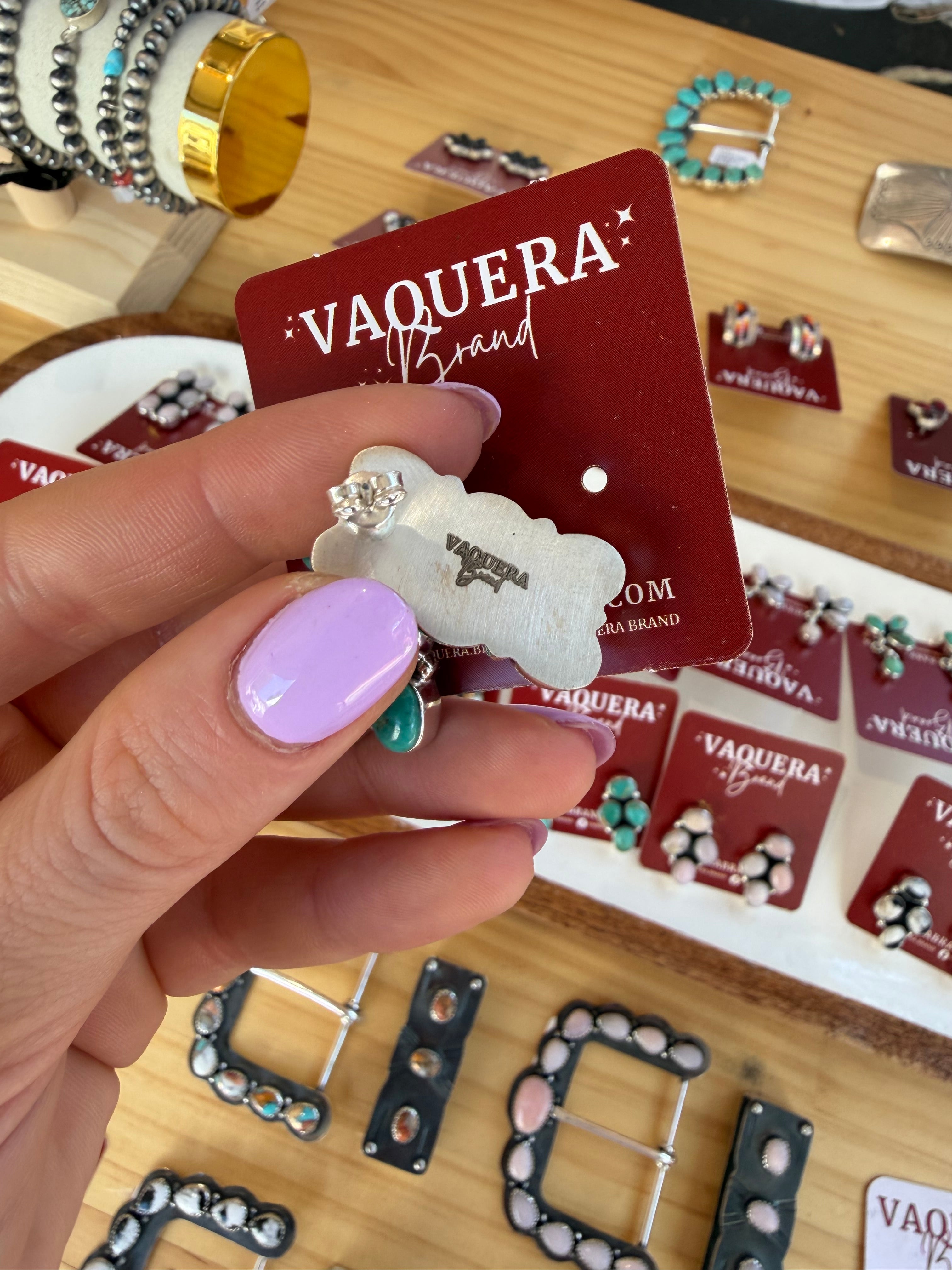 Jessie Studs Kingman Turquoise