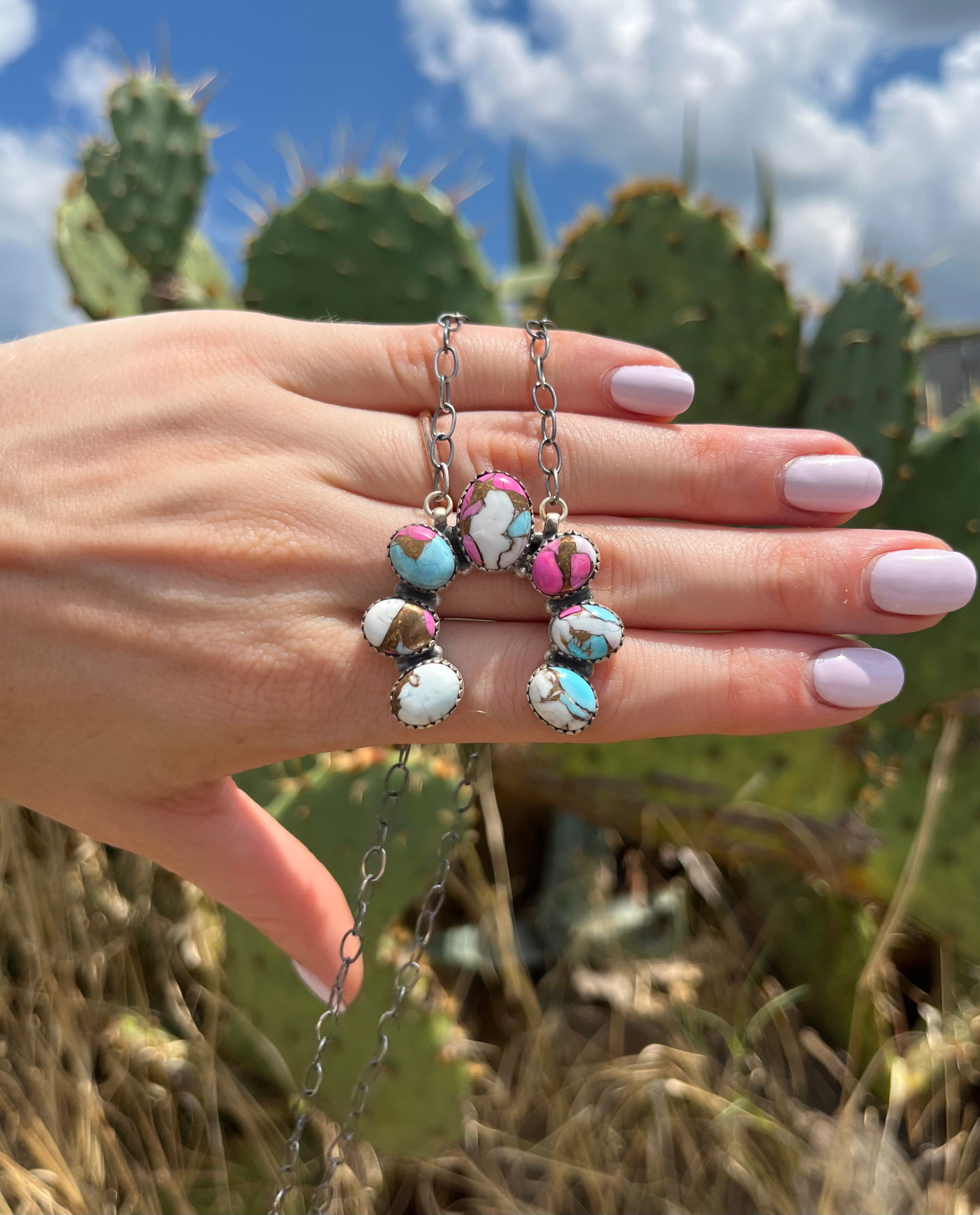 Squash Cotton Candy Necklace