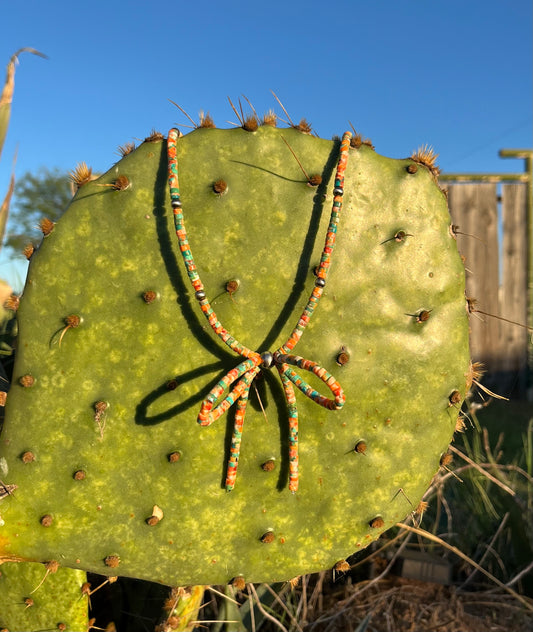 Bow Necklace Spiny Turquoise