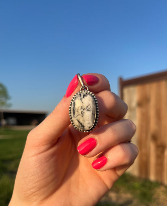 White Buffalo Pendant