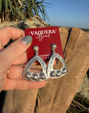 Navajo Silver Statement Earring #1