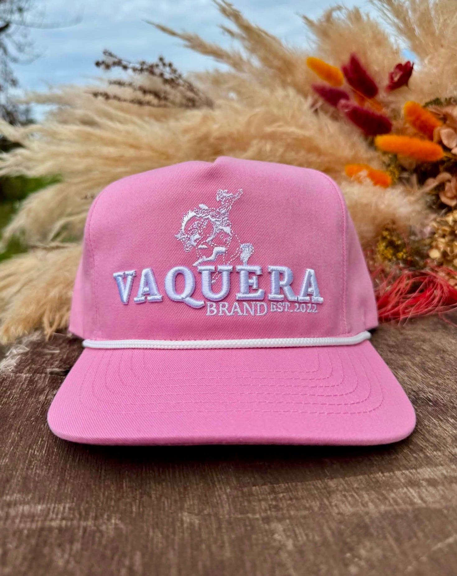 Pink Soft Crown Vaquera Cap