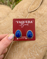 Navajo Dark Lapis Studs