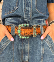 Buckle Set Kingman Turquoise