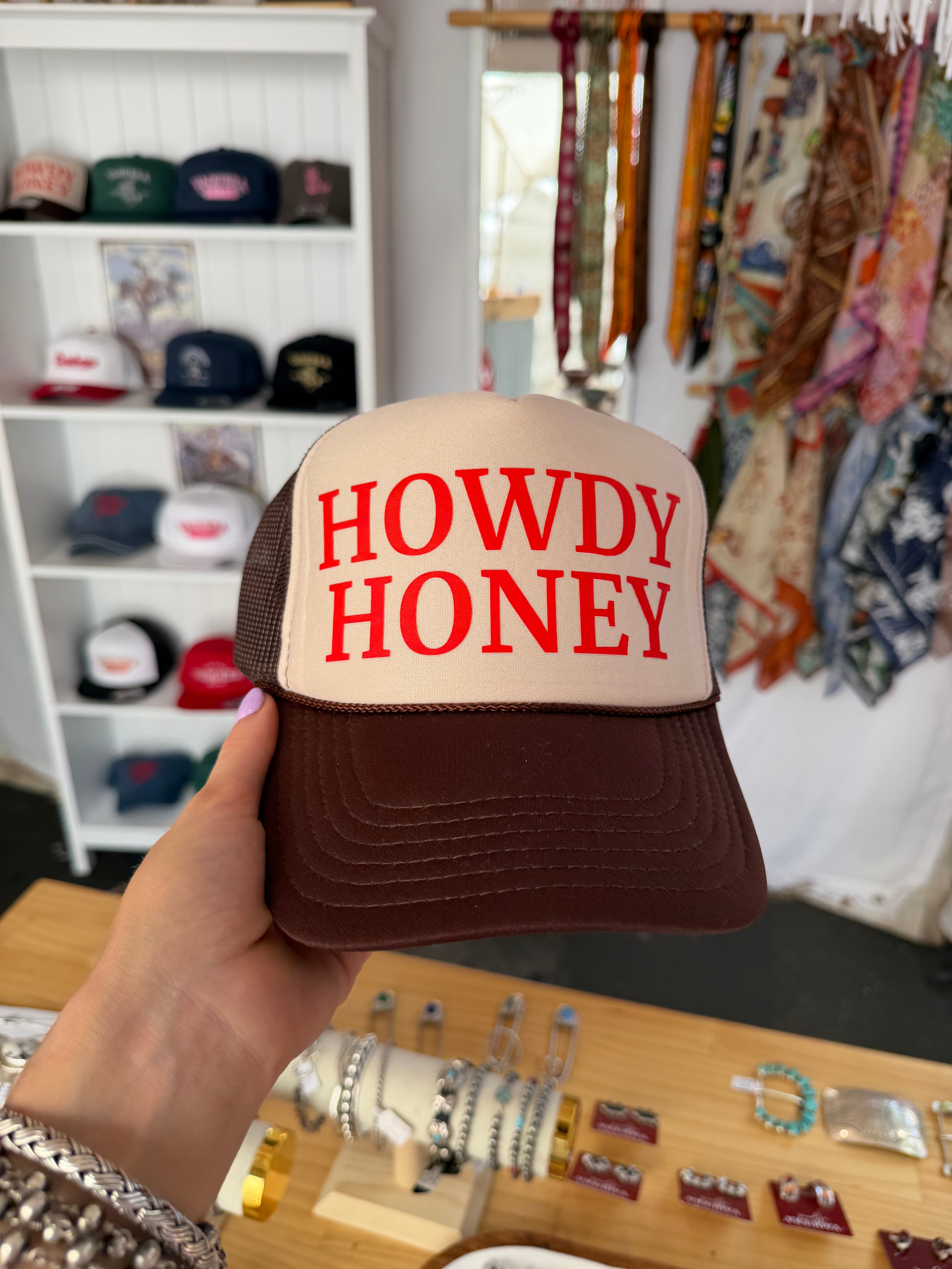 Howdy Honey Foam Trucker Cap