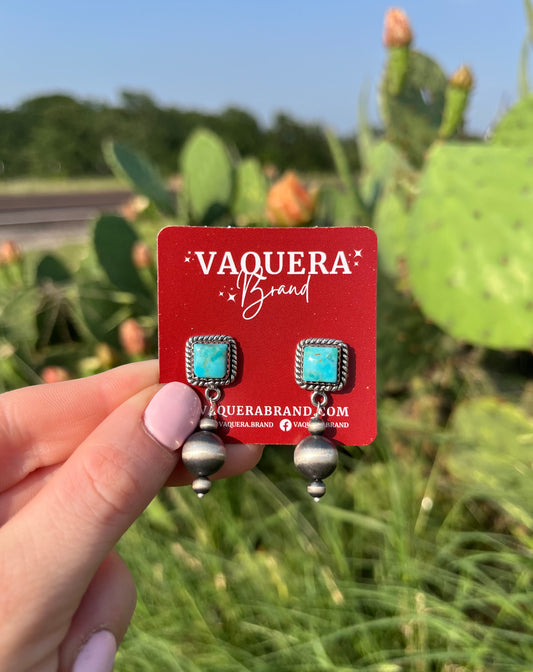Kingman Turquoise Zoe Studs