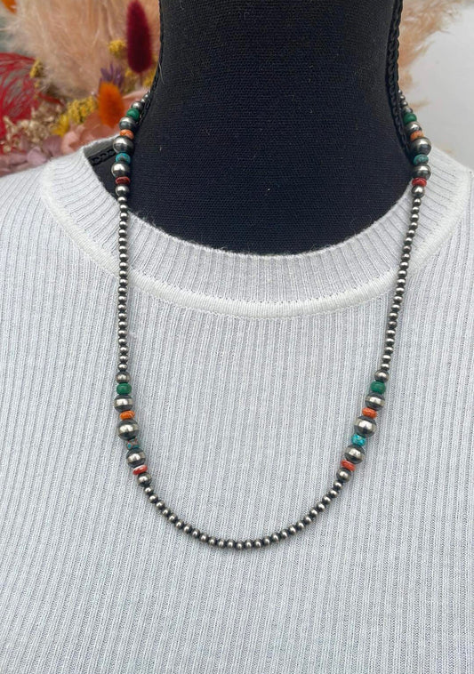 24inch Colour Pop Navajo Pearls