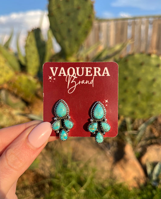 Viva Kingman Turquoise Studs