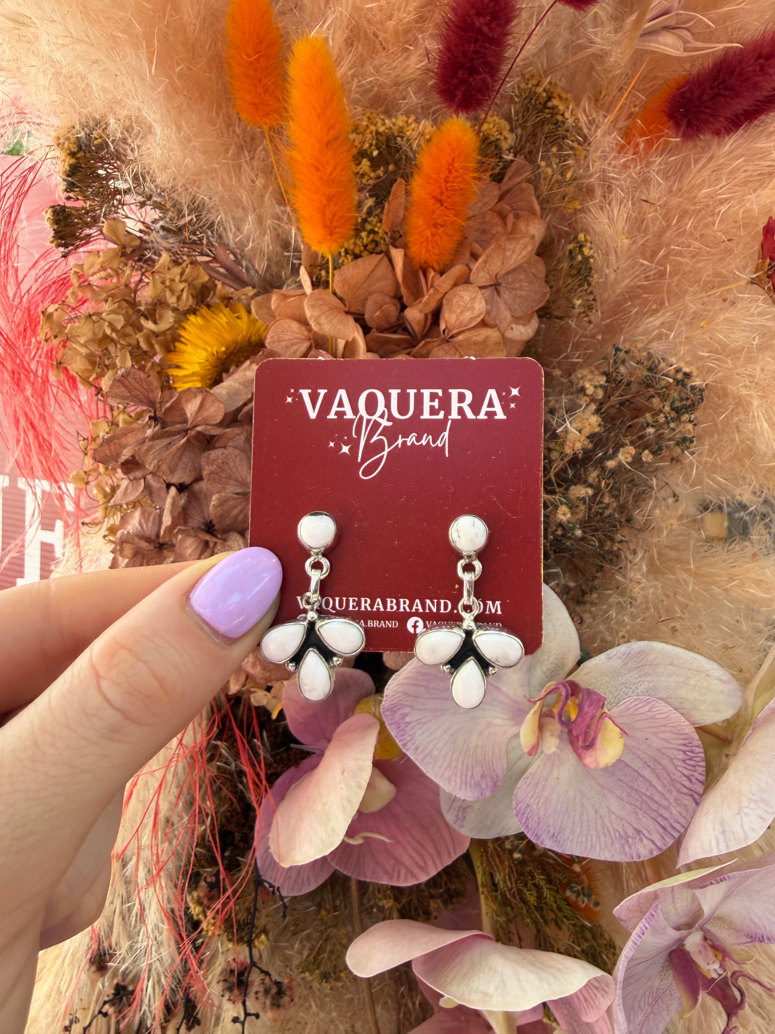 Dolly Studs White Buffalo