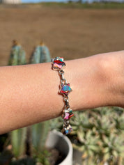 Star Bracelet Pink Dahlia