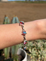 Star Bracelet Pink Dahlia