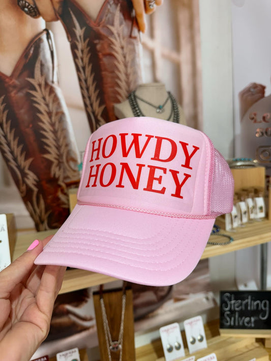 Howdy Honey Foam Trucker Caps