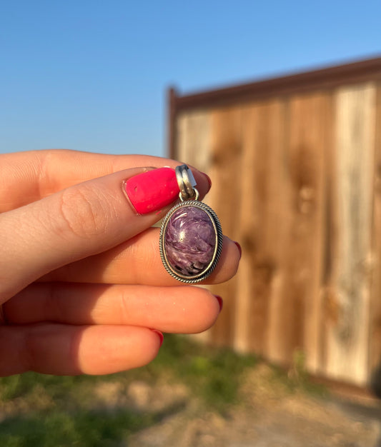 Charoite Pendant