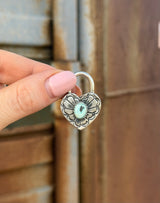 Heart Locket Turquoise
