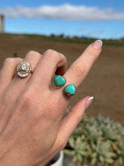Heart Ring Kingman Turquoise