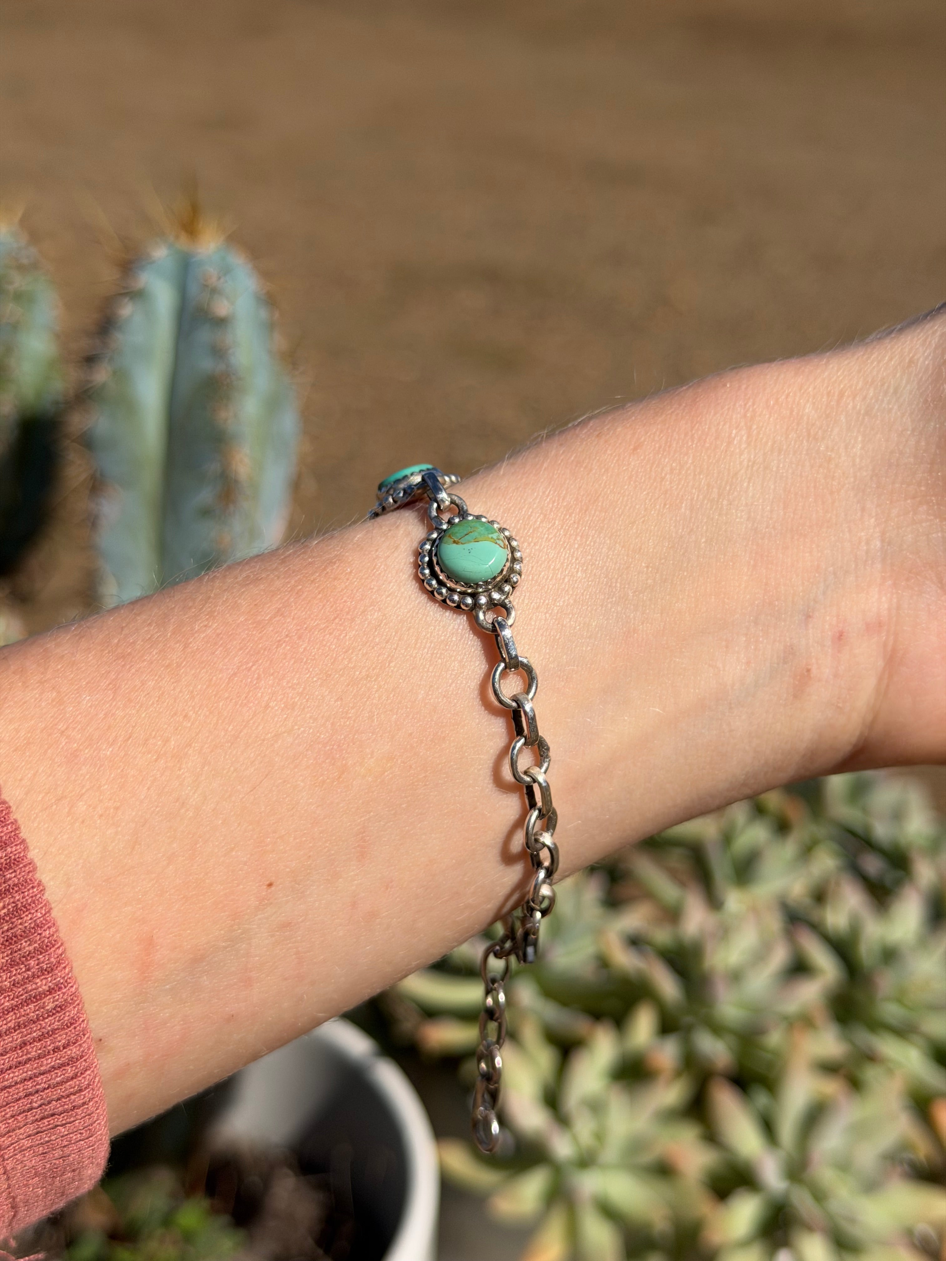 Cory Bracelet Kingman Turquoise