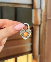 Heart Locket Orange Spiny Oyster