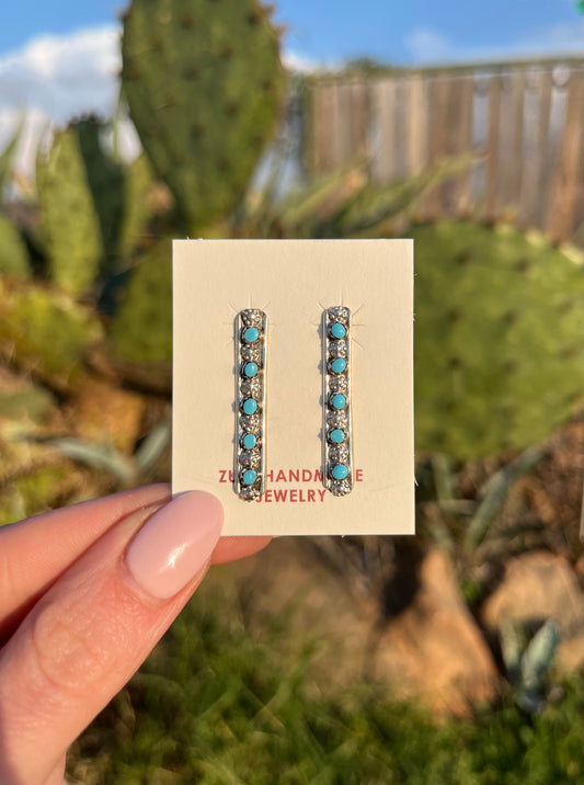 Zuni Bar Earrings