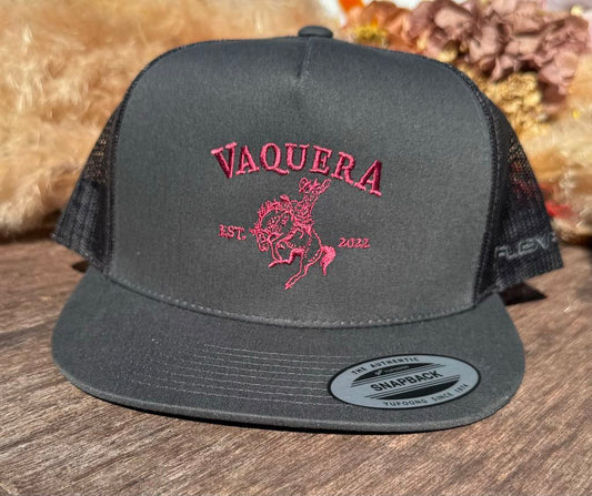 Charcoal Vaquera Bucker Cap