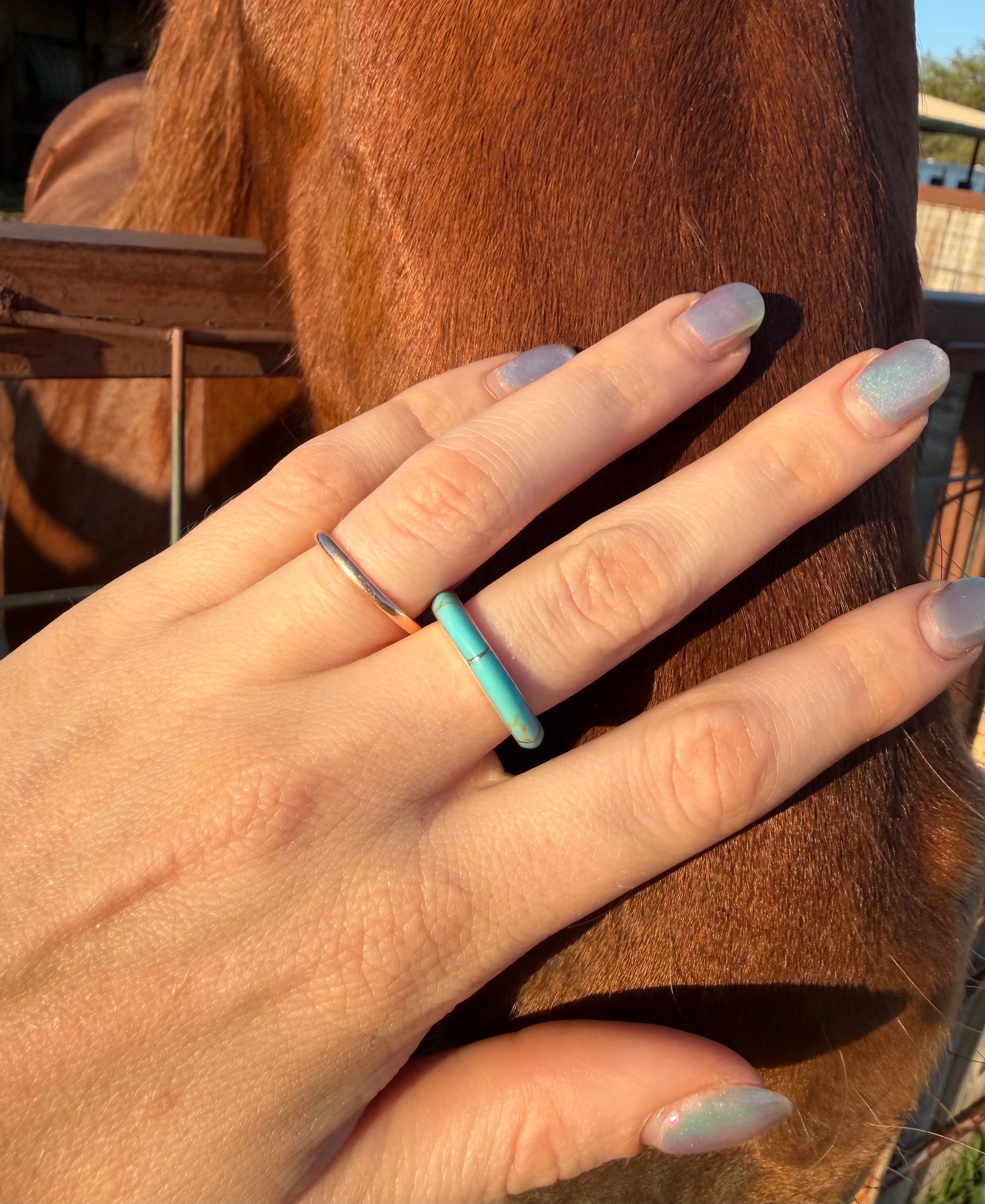 Turquoise Inlay Ring