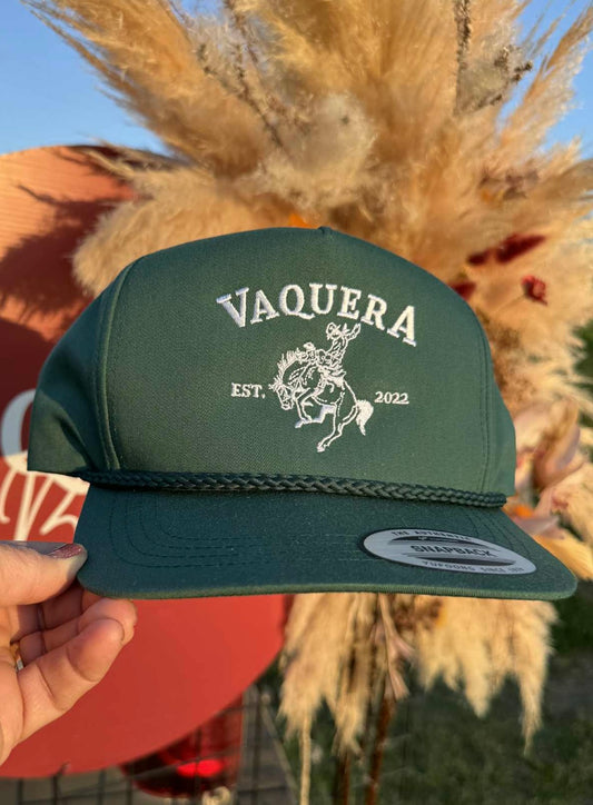 Green Vaquera Bucker Cap