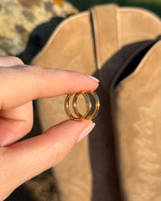 Minimalist Small Hoop Earrings - Multiple Sizes Available