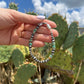 #1 Turquoise & Silver Pearl Bracelet