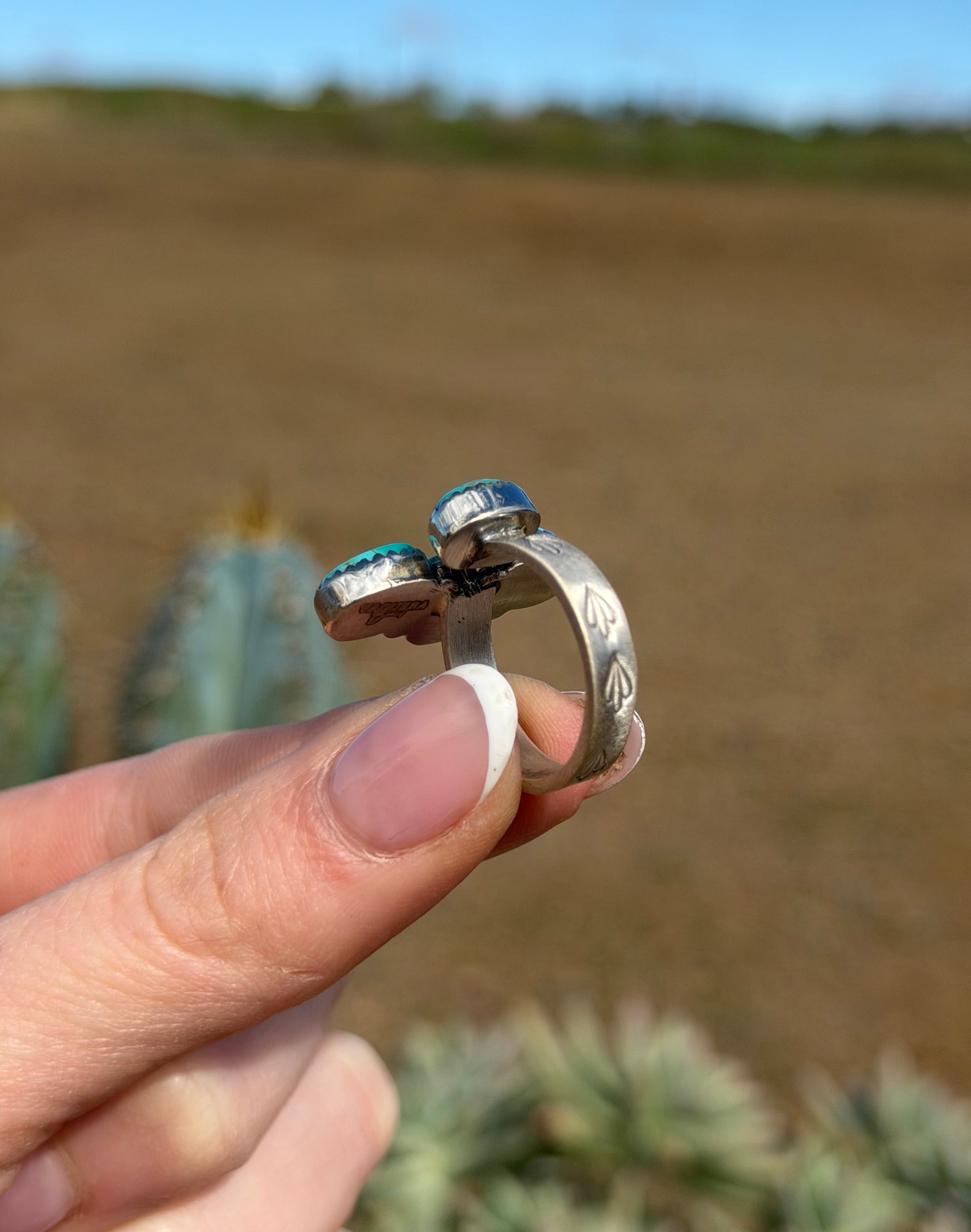 Bailey Ring Kingman Turquoise