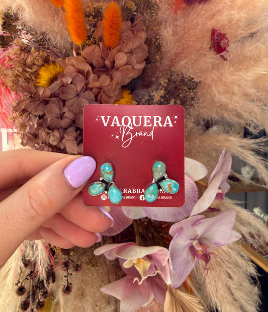 Reba Studs Kingman Turquoise