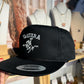 Black & Silver Vaquera Bucker Cap