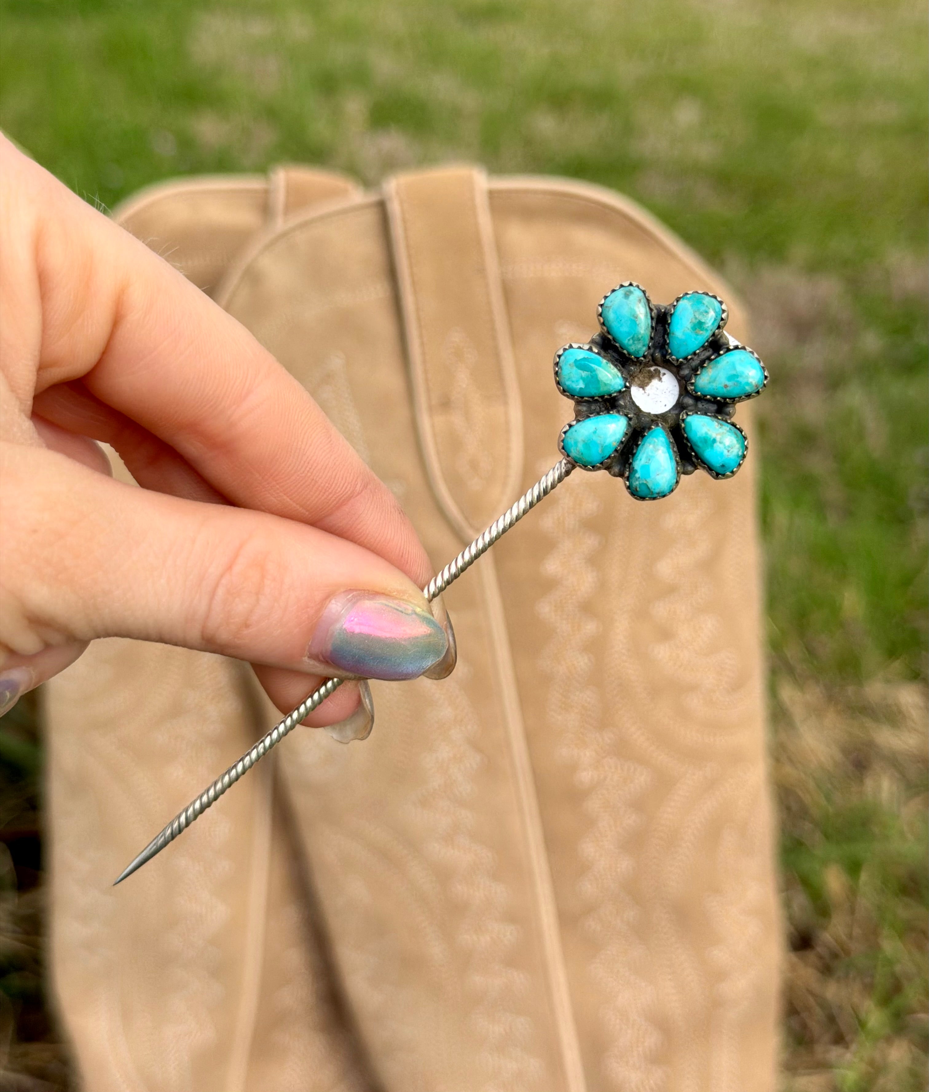 Flower Hat Pin