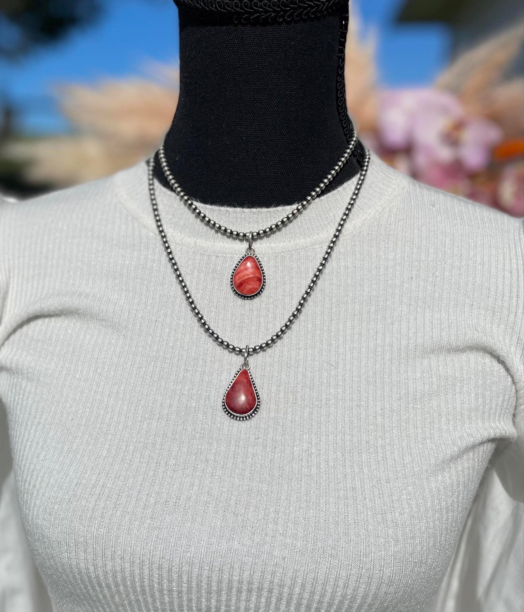 Navajo Spiny Oyster Pendant