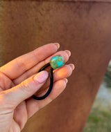 Kingman Turquoise Hair Tie Navajo