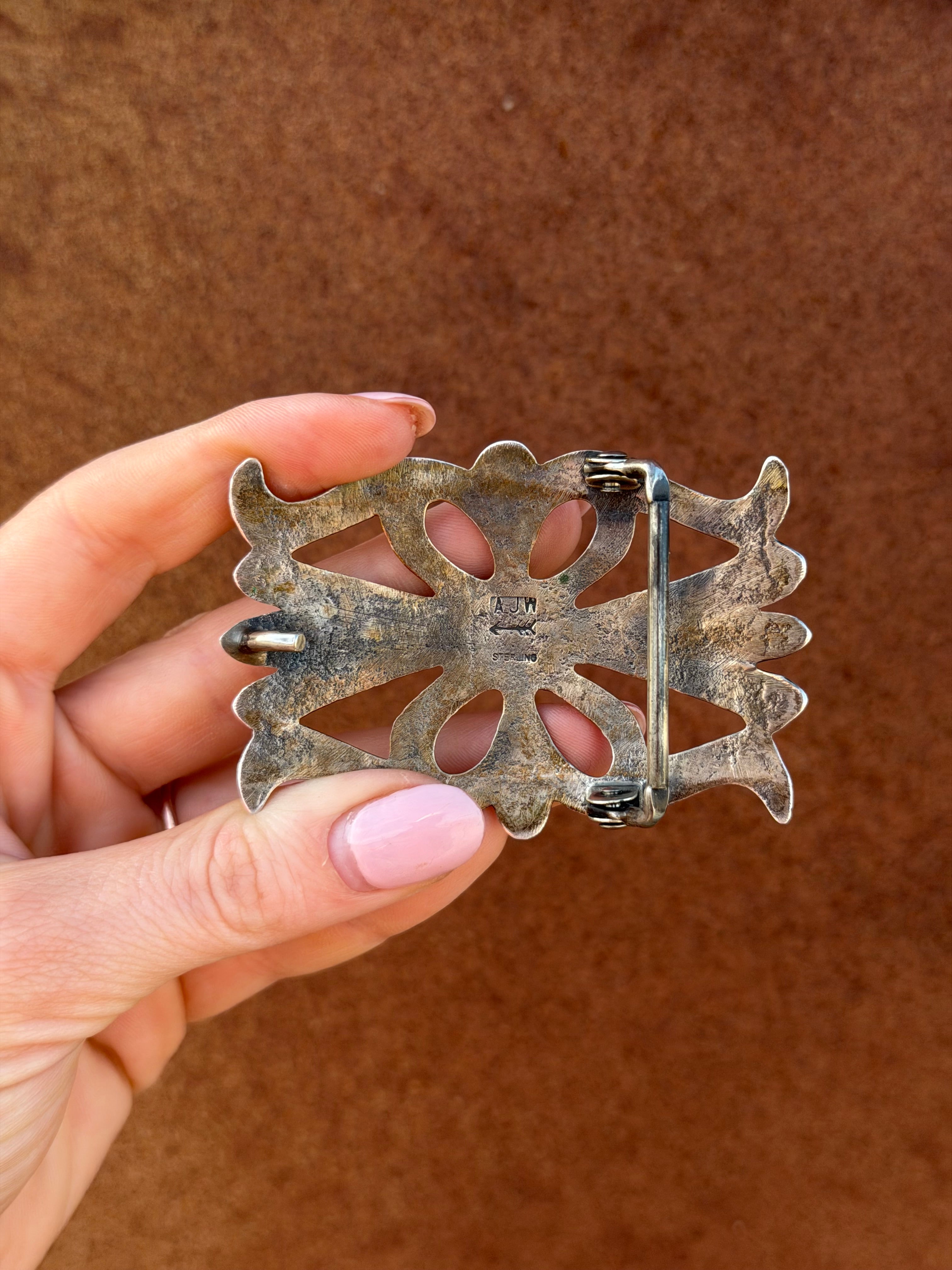 Navajo Vintage Belt Buckle