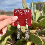 Navajo Mother Pearl Drop Earrings