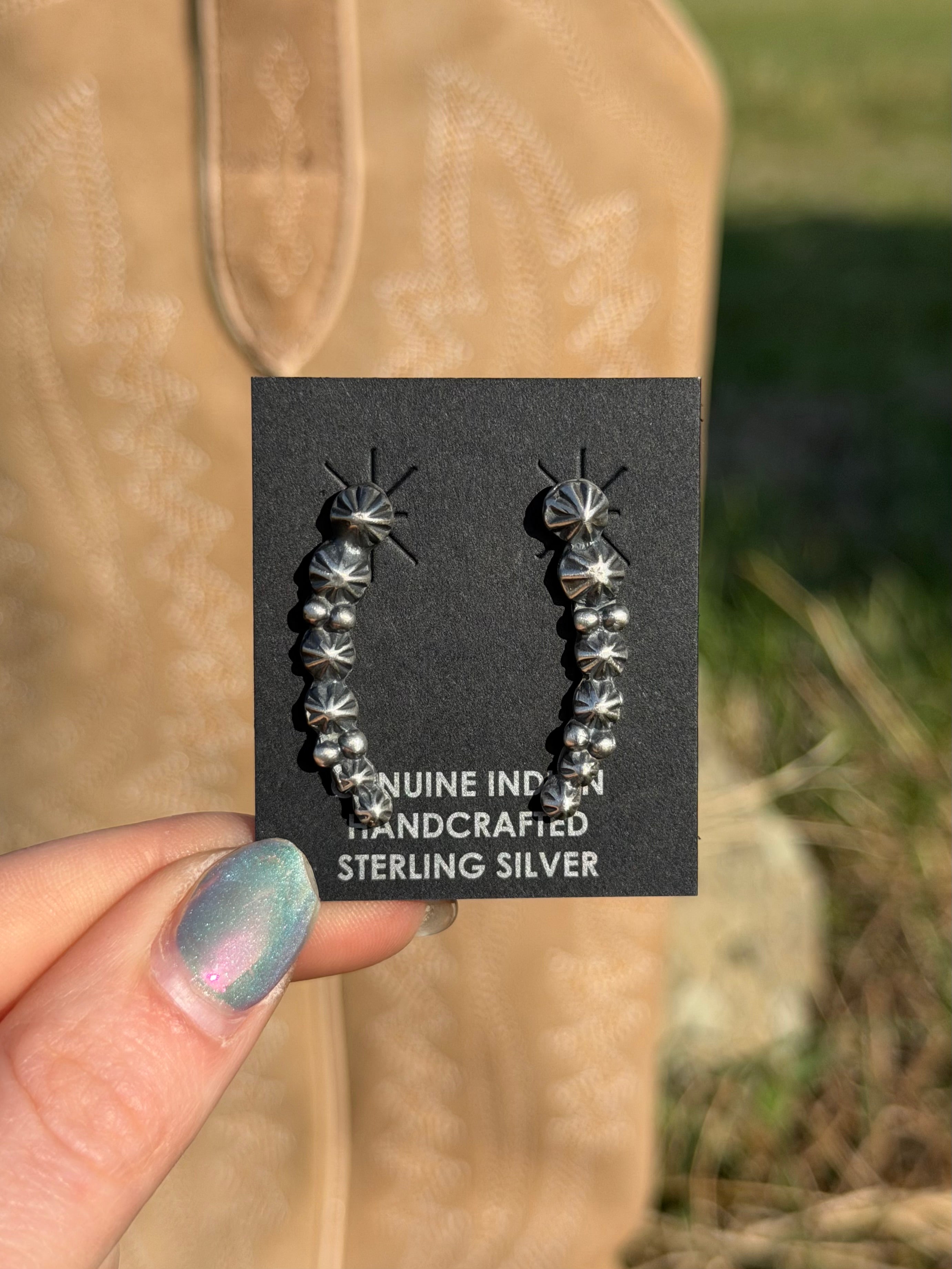 Navajo Star Shot Ear Climber