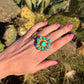 Faye Turquoise & Gold Ring