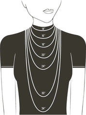 5mm Silver Pearl Necklace (pick your length)