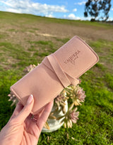 Pink Jewellery Travel Roll