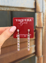 Purple Desert Navajo Bar Earrings