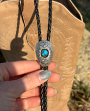 Navajo Bolo Tie with Turquoise