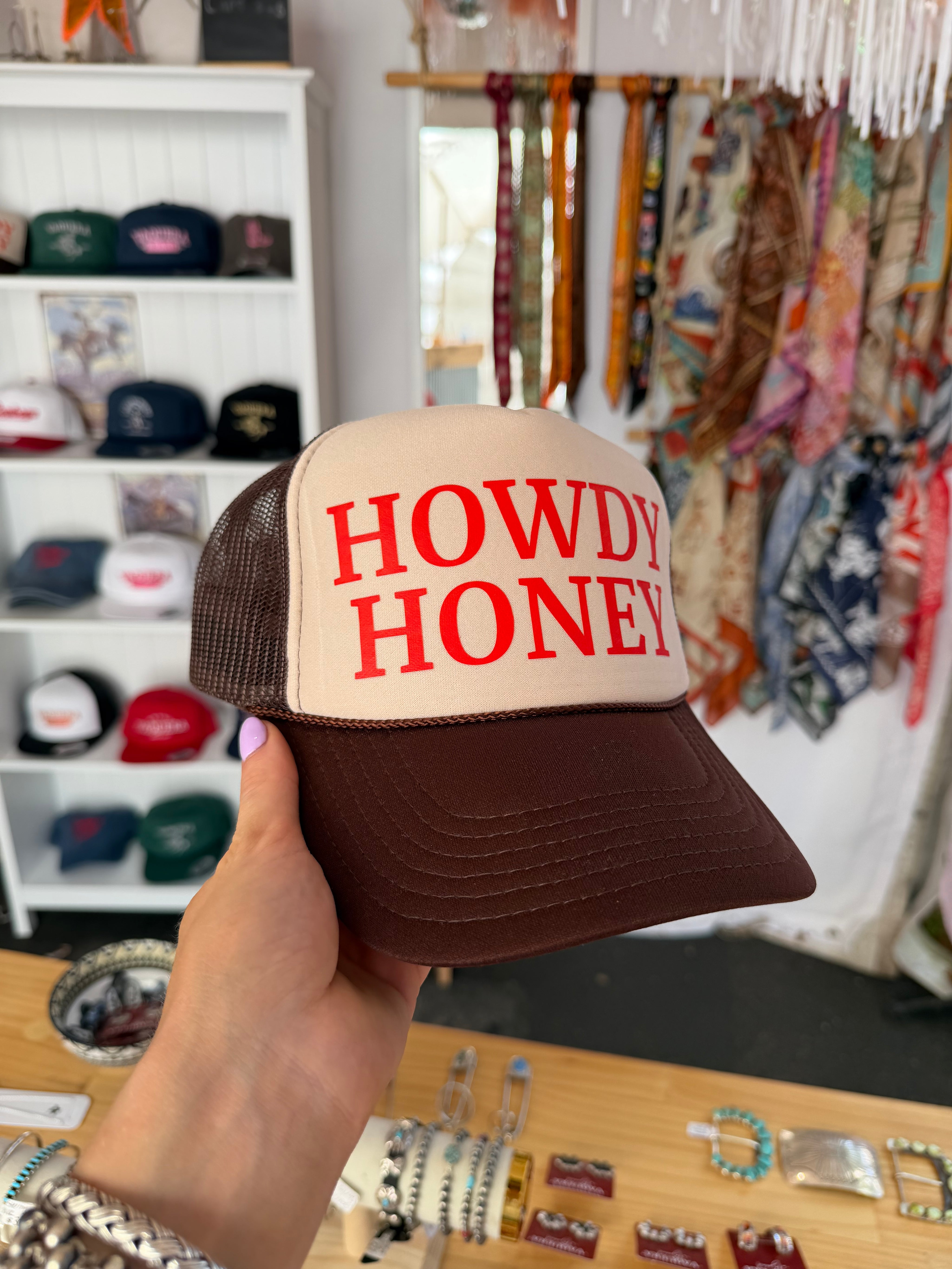 Howdy Honey Foam Trucker Cap