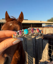 Navajo Multi Stone Cuff