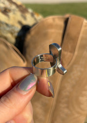 Navajo Boot Ring Purple Spiny